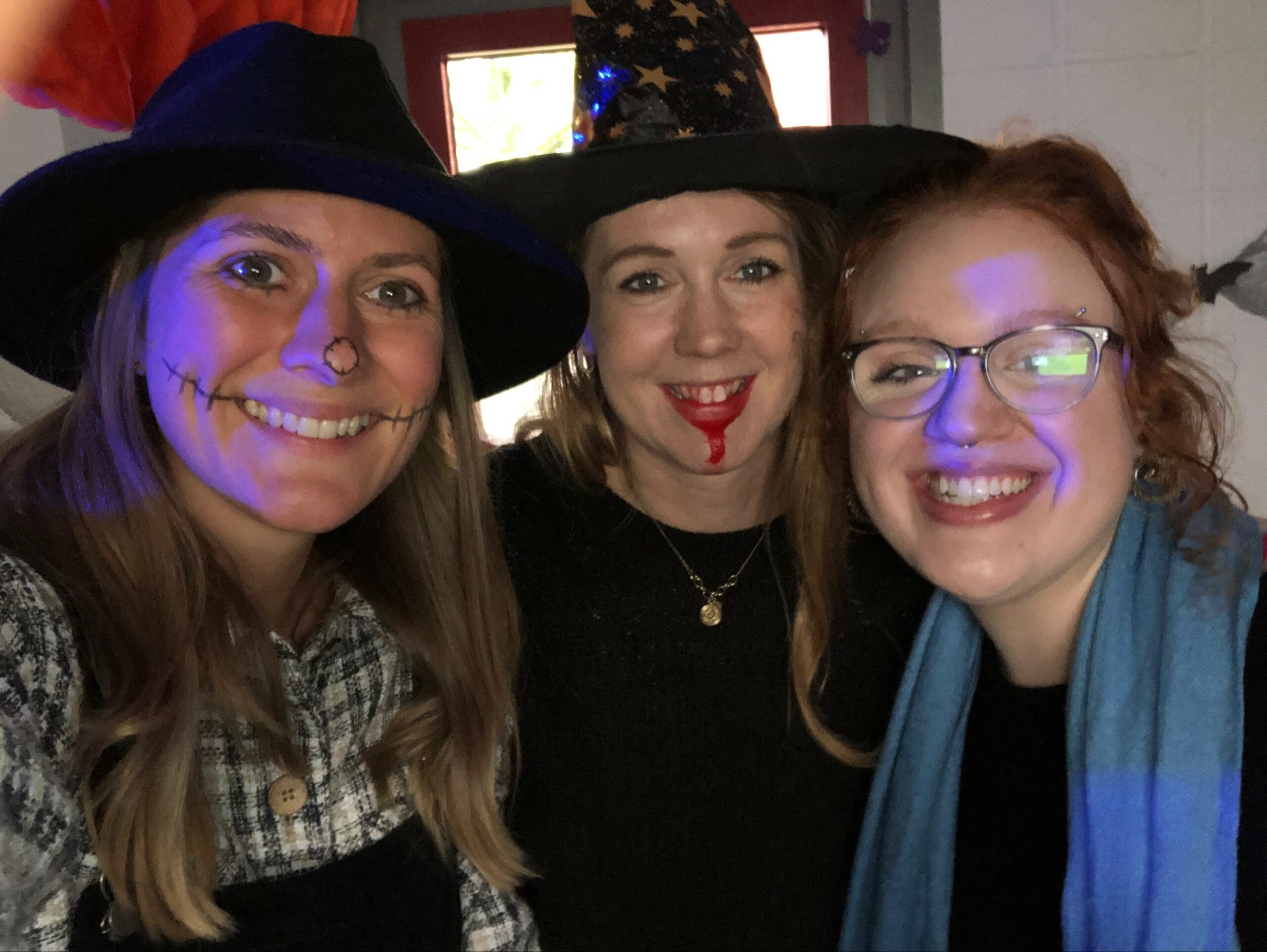 Beste Stimmung bei der Halloween-Party